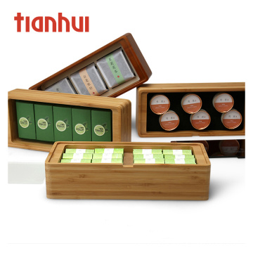 Tianhui Natural Seamless Tea Storage Packaging Bamboo Gift Box